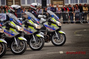 Police Motorcycles in Paris